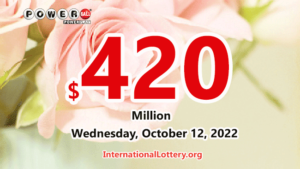 5个二等奖归属于玩Powerball的玩家；头奖累积至4.2